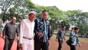 Wali Kota Bekasi Tri Adhianto dan Gubernur Dedi Mulyadi Lakukan Peletakan Batu Pertama Pembangunan Wisata Air dan Kargo Kuliner di Kalimalang
