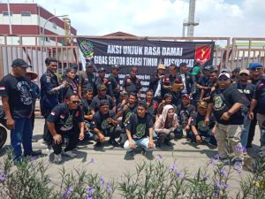 PT AICA Indonesia Digeruduk Massa Ormas GIBAS Tuntut Transparansi Perizinan sampai Ketenagakerjaan untuk Warga Sekitar