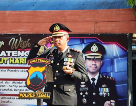 Peringatan Hari Kesaktian Pancasila, Kapolres Tegal Ingatkan Agar Kita Amalkan Nilai Nilai Pancasila dalam Berbangsa dan Bernegara
